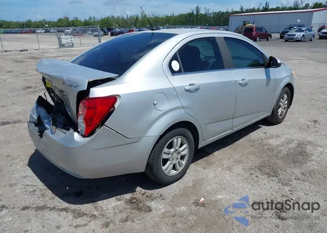 2014 Chevrolet Sonic Lt Auto from USA, damaged, VIN 1G1JC5SH8E4165900